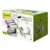 Máquina de pasta manual Maestro MR1679R — acero inoxidable, accesorio para ravioli, cortador de 6 mm