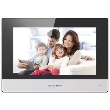 Portero automático con vídeo Hikvision DS-KH6320-TE1, pantalla táctil capacitiva de 7