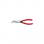 Alicate plano Knipex L.160 mm plano/redondo 40° varilla roscada cubierta de rótula