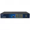 Switch PoE gestionado de 10 puertos ALLNET ALL-SG8610PMJ con 8 puertos PoE+ y 2 puertos uplink