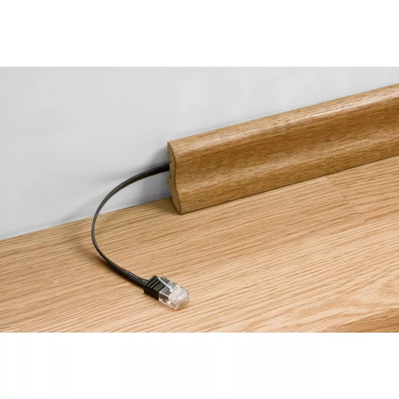 Goobay 95382 cable de red negro