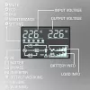 Qoltec 52284 SAI sistema de alimentación ininterrumpida | 10kVA | 10000W | factor de potencia 1,0 | LCD | EPO | USB | online