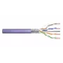 Cable de red DIGITUS DK-1624-VH-5 F/UTP Cat.6 500 m violeta