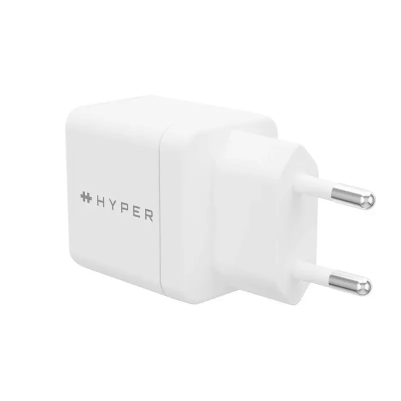 HYPER HJG35EU Cargador para dispositivos móviles, auriculares, headset, smartphone, reloj, blanco, carga rápida por CA, uso en interiores