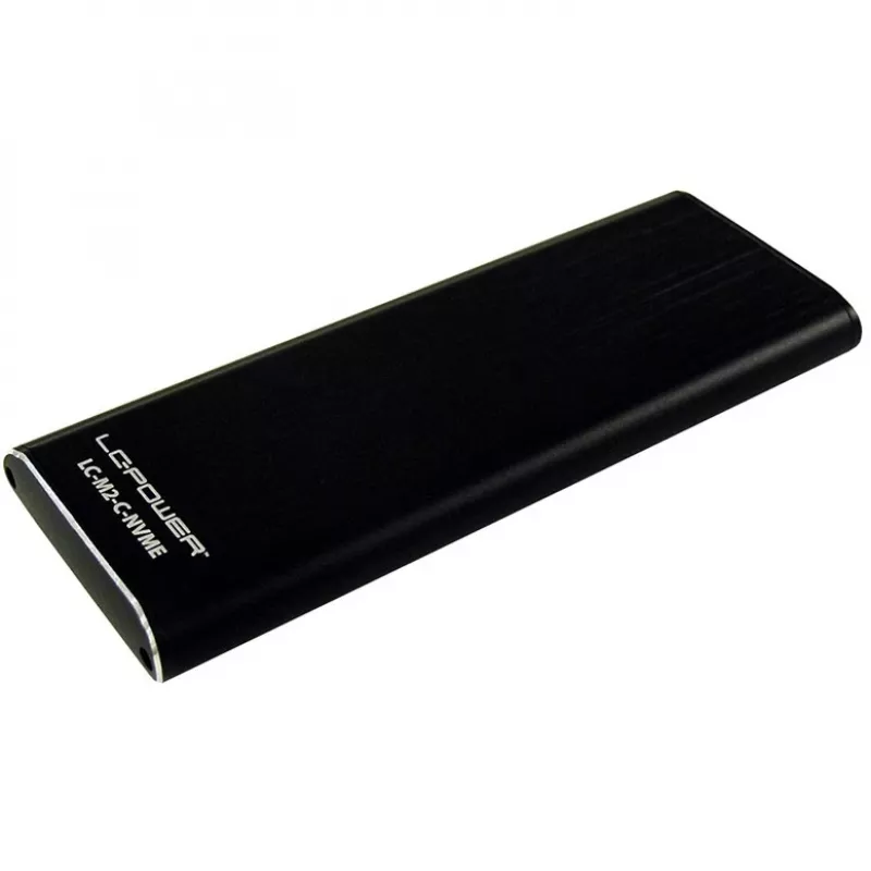 Carcasa SSD LC-Power LC-M2-C-NVME Negra M.2