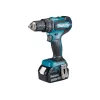 Taladro Makita DHP485RTJ 28500 rpm sin llave 1,5 kg negro, azul