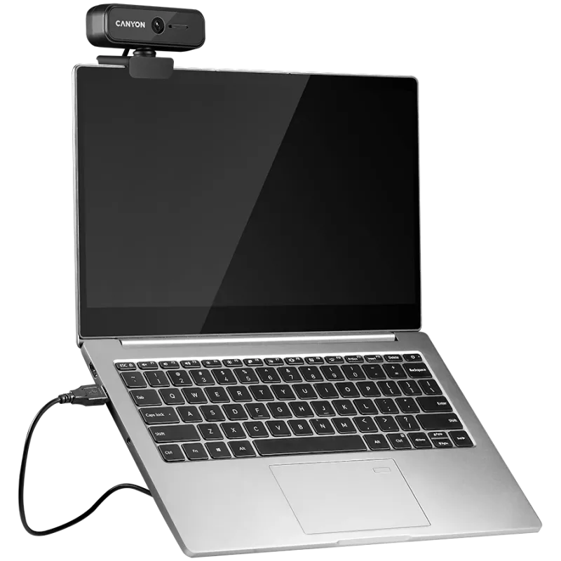 Webcam Canyon C2N 1080P Full-HD 2,0 megapíxeles con enfoque fijo, USB 2.0