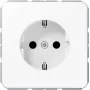 JUNG CD 1520 KI WW Toma de corriente Schuko tipo F Blanco