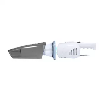 Aspirador de escoba Deerma DX118C — 600 W, HEPA, ciclónico, sin bolsa 1,2 l, corriente alterna, cable de 5 m, blanco
