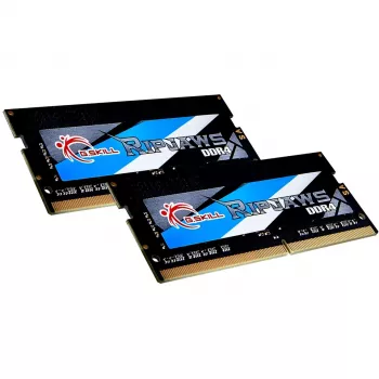G.Skill Ripjaws - DDR4 - Kit - 32 GB: 2 x 16 GB - SO-DIMM 260-Pin - 3200 MHz / PC4-25600 - sin búfer