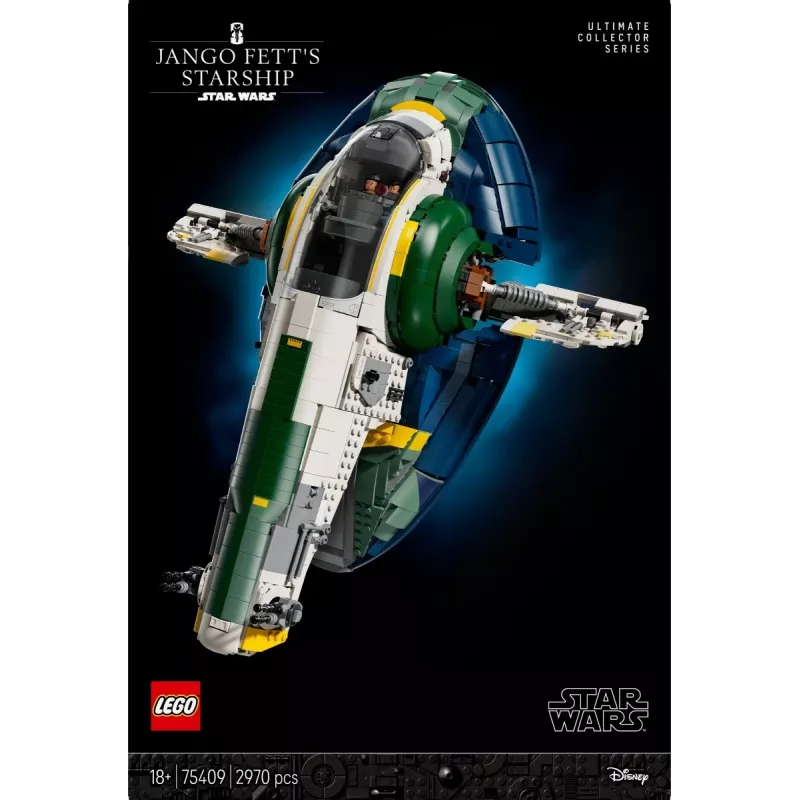 LEGO STAR WARS 75409 Nave espacial Firespray de Jango Fett