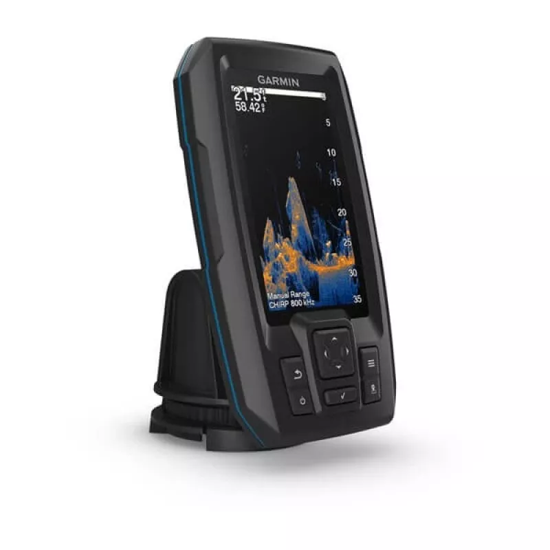 Sonda de pesca GARMIN STRIKER Vivid 4cv Pantalla de 4 pulgadas (10,2 cm), 272×480 px, 300 W RMS