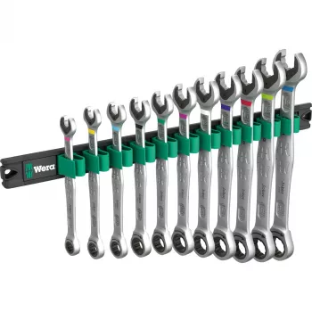 Set de llaves de carraca de estrella Wera 05020014001 9630 Magnetleiste 6000 Joker 1, 11 piezas