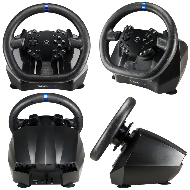 Volante + pedales Subsonic SA5640-NG negro PC PlayStation 4 Xbox One