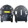 PTZOptics Soporte de techo para cámara PTZ (grande) negro (PT-CM-3-BK)
