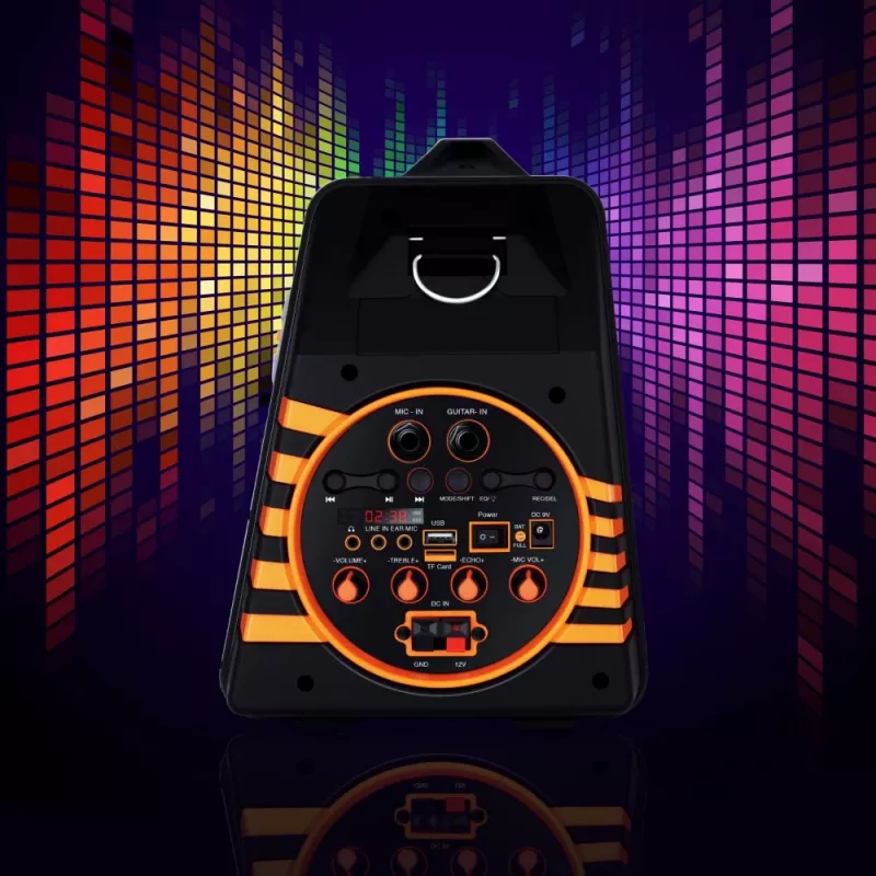 Altavoz portátil Manta SPK1005PRO Helios 2, negro