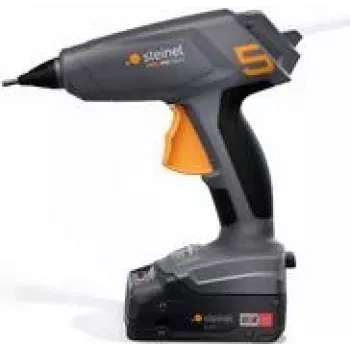 Pistola de pegamento caliente STEINEL MobileGlue 5011 gris naranja LED 20 g/min