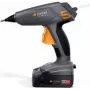 Pistola de pegamento caliente STEINEL MobileGlue 5011 gris naranja LED 20 g/min