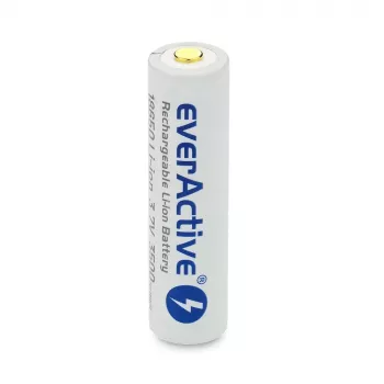 Batería Li-Ion 18650 3,7V everActive 3500mAh (1 ud.) micro-USB con protección