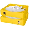 Ventilador de caja Thermaltake CT120 EX Reverse ARGB 120mm pack de 3 amarillo