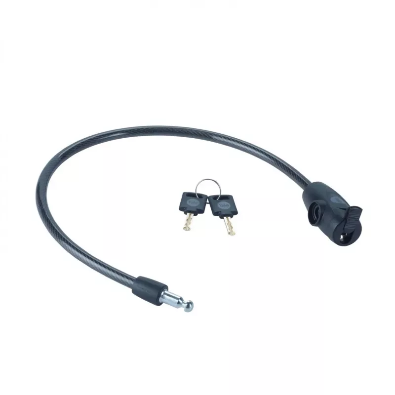 Cable para bicicleta con llave 10 mm - YCK0/10/60/2 negro