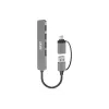 PORT CONNECT | Hub USB-C/USB-A a 4 USB-A 3.0 5Gbps
