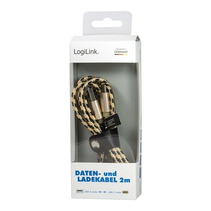 Cable de sincronización y carga USB 2.0 AM a conector USB-C