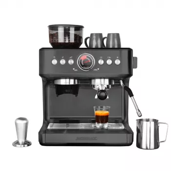 Cafetera espresso GASTROBACK Design Advanced Urban Duo — superautomática, depósito de agua de 2,8 l, molinillo integrado, depósito de café en grano de 250 g, 3000 W, negra