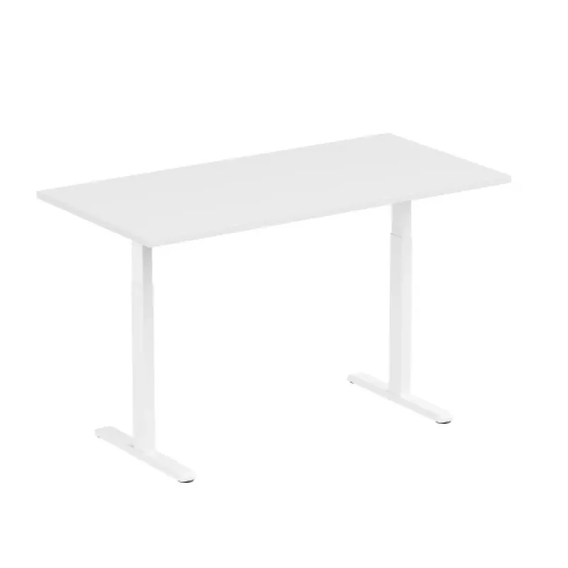 Mesa regulable en altura Up Up Bjorn Blanco, tablero L Blanco