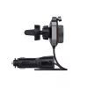 Transmisor FM SAVIO TR-14 Bluetooth USB, FM 87,6–107,9 MHz, MicroSD, USB-C, alimentación de coche 12 V