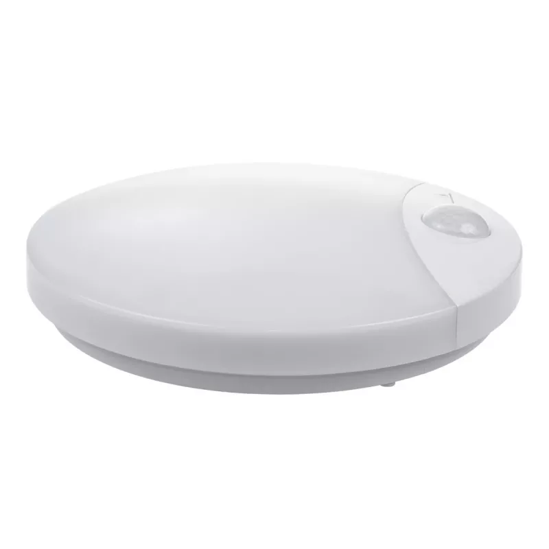 Lámpara LED de pared MACLEAN MCE357W con sensor de movimiento IR, blanca, para exterior e interior