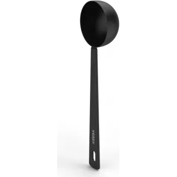 Cuchara de café Xavax, 6 g/15 ml por taza, larga 14,5 cm, acero inoxidable, negra (00111273)
