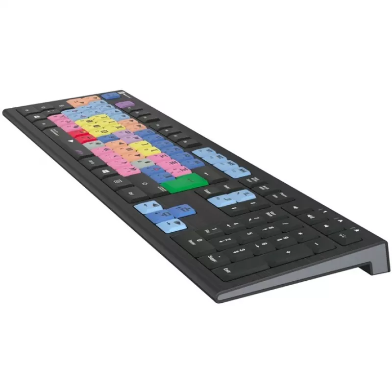 Logickeyboard LKB-MCOM4-A2PC-FR teclado USB AZERTY francés negro (LKB-MCOM4-A2PC-FR)