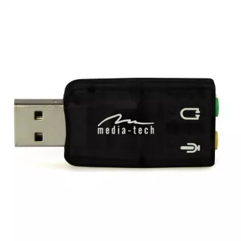 Media-Tech Virtu 5.1 Mt5101 - tarjeta de sonido - 5.1 - USB 2.0