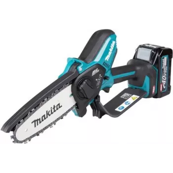 Makita UC029GZ - motosierra de poda a batería 40V | longitud de espada 15,0 cm | velocidad de cadena 8,00 m/s (UC029GZ)
