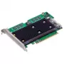 Broadcom MegaRAID 9670-24i - controladora de almacenamiento (RAID) - 24 puertos/canal - SATA 6Gb/s / SAS 24Gb/s / PCIe 4.0 (NVMe) - RAID 0, 1, 10, 5, 50, 6, 60 - PCIe 4.0 x8 (05-50123-00)