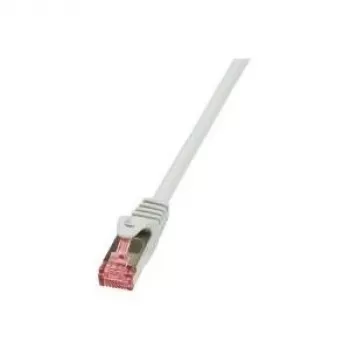 Cable de red LogiLink Cat.6 S/UTP RJ-45 Cat6 0,25 m gris