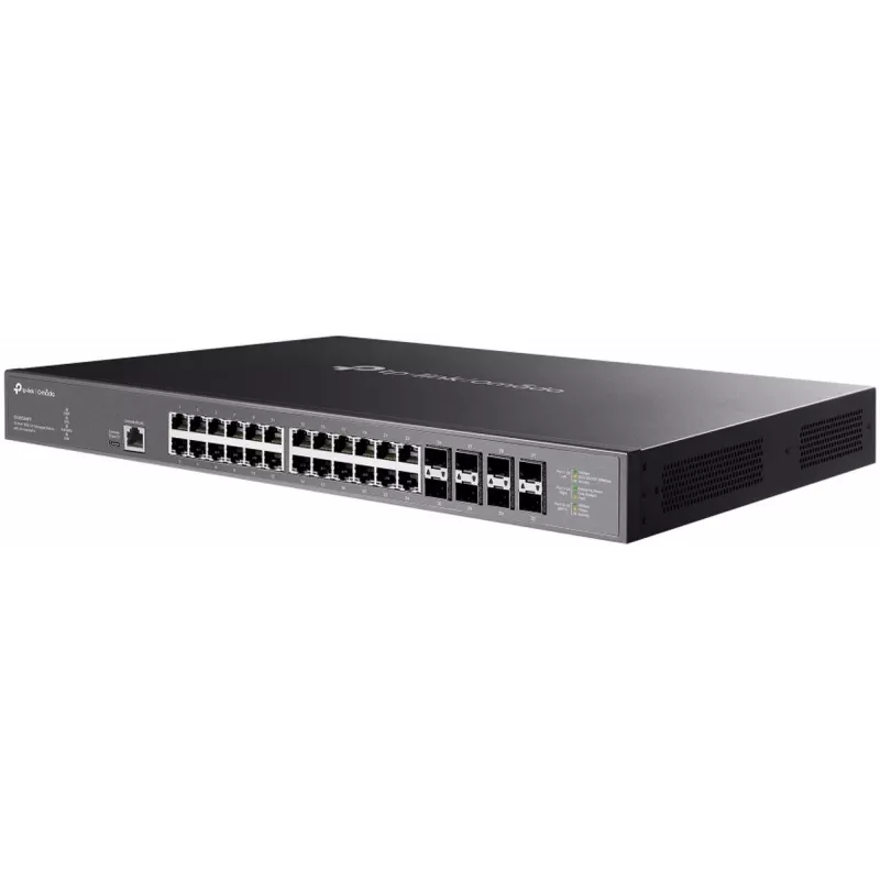 TP-Link Omada switch gestionado L2+ de 32 puertos 10GE con 24 puertos PoE++