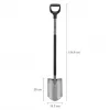 Fiskars pala ergonómica, gris (1067511)