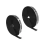DeLOCK Cinta de velcro autoadhesiva L 15 m x An 25 mm negro