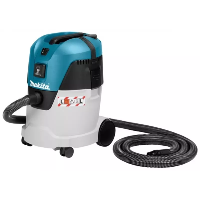 Aspirador en húmedo y seco Makita VC2512L — 25 L, 1.000 W, 230 V, 21 kPa, 60 l/s
