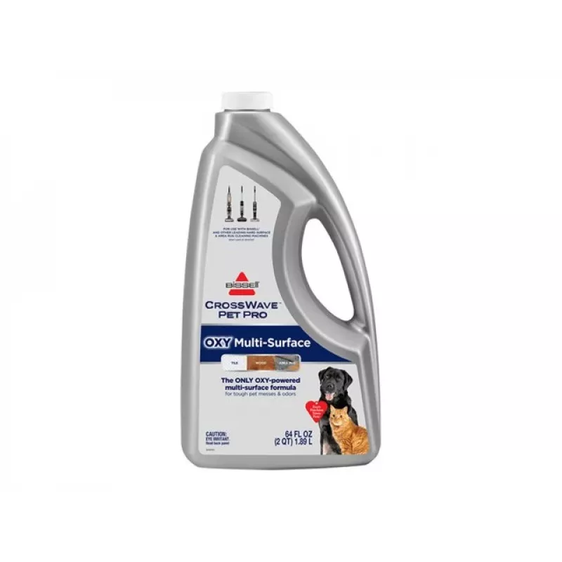 Bissell | CrossWave Pet Pro Oxy fórmula de limpieza multiusos, 2 L