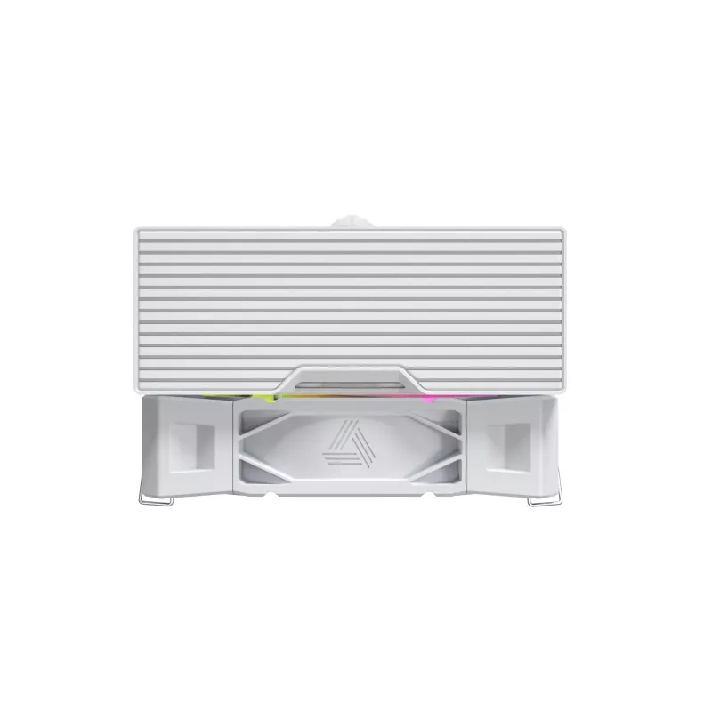 Montech NX400 White ARGB disipador de aire para CPU, 120 mm, multisocket, blanco