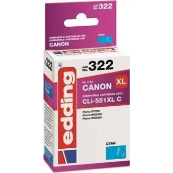 Edding 18-322 consumible de impresora cian