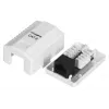Toma de conexión LANBERG RJ-45 OU6-0001-W, Cat6, blanco