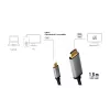 LogiLink CUA0101 Cable USB 3.2 Gen1 Type-C a HDMI-A 1,8 m Negro Gris