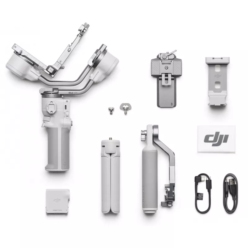 Estabilizador gimbal DJI RS 4 Mini Combo — estabilizador de mano compacto y ligero para cámaras sin espejo