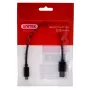 Cable USB-C a USB-A Unitek Y-C490BK 3.1 Gen1 (USB 3.0), 0,25 m, negro, conector macho a conector macho