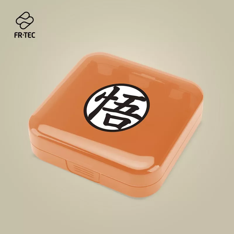 Estuche para cartuchos FR-TEC Dragon Ball Super Nintendo Switch naranja