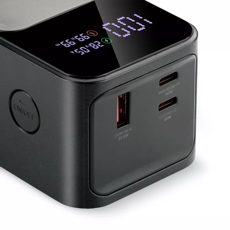 Batería externa everActive EB-27Q 27.000 mAh, 2× USB-C, Quick Charge 4+